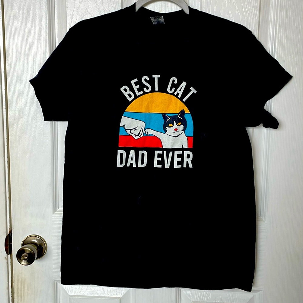 Best Cat Dad Ever shirt